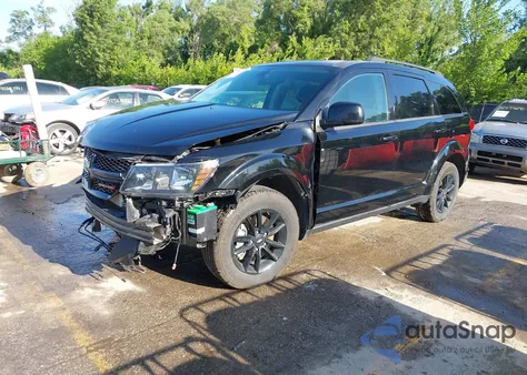 2019 Dodge Journey Se z USA, uszkodzony, nr VIN 3C4PDCBB3KT875453